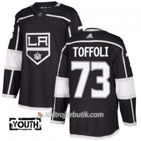 Män Ishockey Los Angeles Kings Tröja Tyler Toffoli 73 Adidas 2017-2018 Svart Authentic